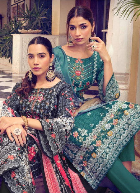 Naira Vol 27 By Belliza Printed Cotton Dress Material Catalog
